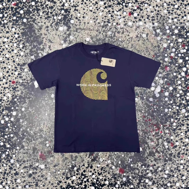 Summer Tops Ins Pure Cotton Short-Sleeved T-Shirts for Men and Women Carhartt Fashion New Casual Loose Design Half-Sleeved T-Shirts Summer Tops Ins Pure Cotton Short-Sleeved T-Shirts for Men and Women Carhartt Fashion New Casual Loose Design Half-Sleeved T-Shirts