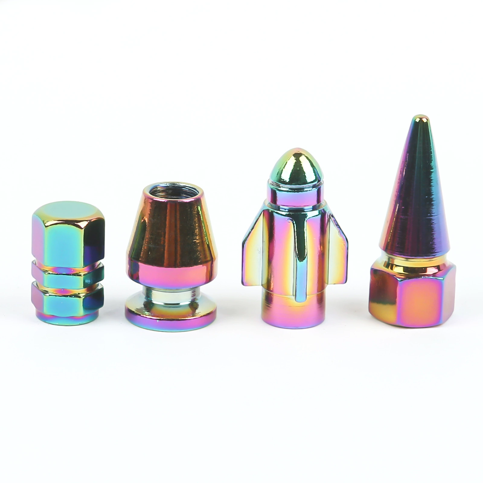 Крестообразные цветные колпачки для автомобильных вентилей из алюминиевого сплава, пылезащитные, универсальные, с американской резьбой, для внедорожников