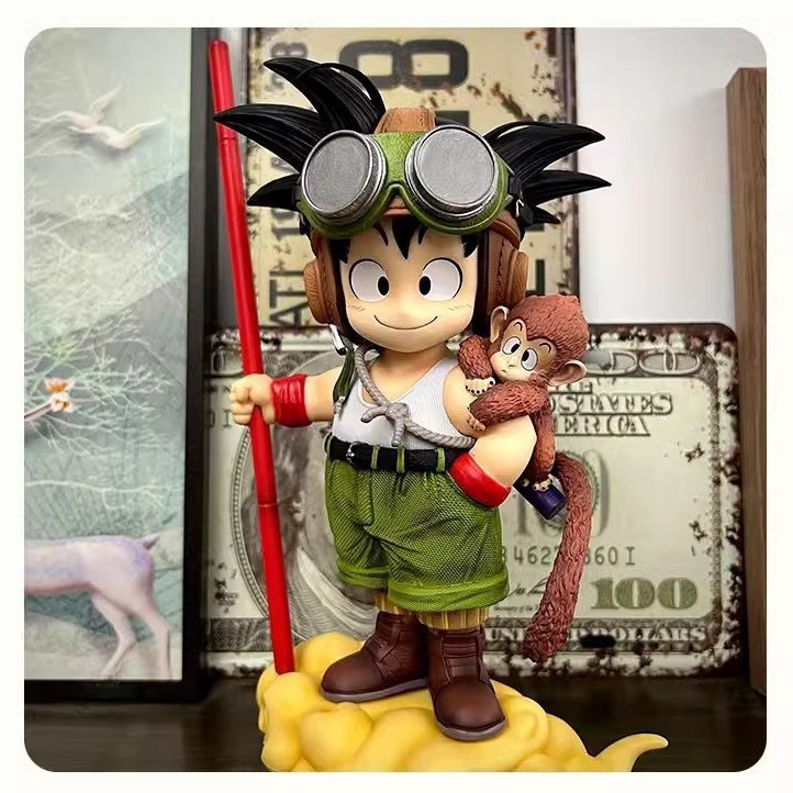 ドラゴンボールドラゴンボールクラウドベース悟空フィギュアパイロット子供時代悟空猿大型アニメモデル装飾品ギフト|undefined