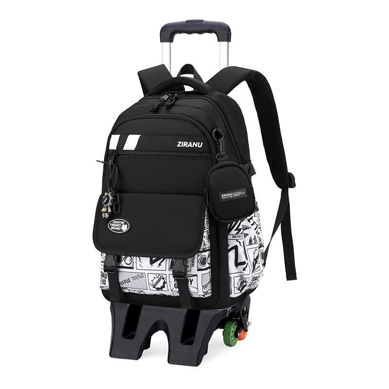 Pescado natural nuevo tipo de mochila de tirón de escuela secundaria simple de alta calidad en mochila de estudiantes de escuela secundaria mochila de gran capacidad