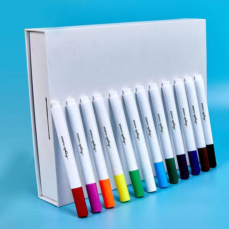 DY Venta caliente de los niños DIY graffiti pluma a base de agua pintura acrílica rotulador arte pintura acrílico rotulador