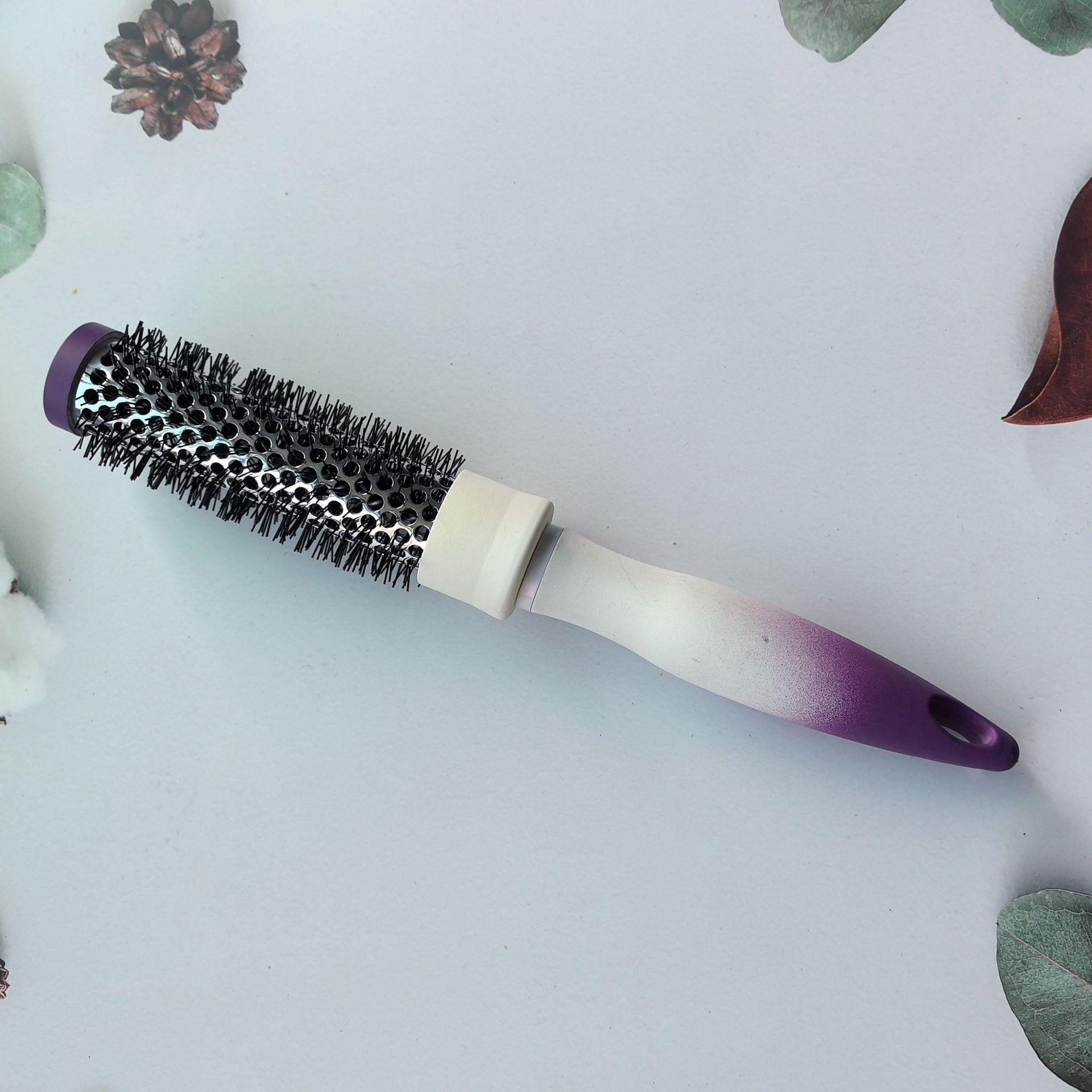 Fabricantes de peines de costillas de masaje peines de nylon de aluminio tubo de rodillo peines de modelado profesional al por mayor transfronterizo