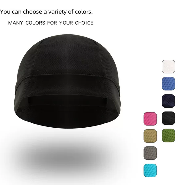 Cycling Hat Summer Windproof Sunscreen Sports Hat Outdoor Sports Breathable Headgear Hat Bicycle Motorcycle Liner