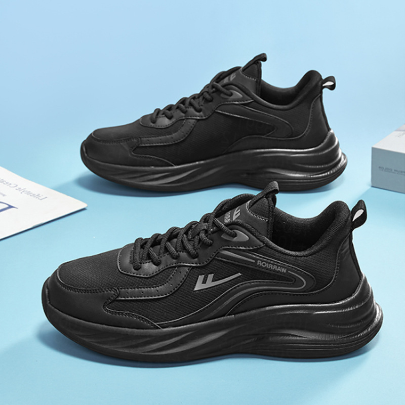 Zapatillas deportivas para mujer con diseño pull-back, novedad de verano 2025, zapatillas para correr ligeras, con amortiguación y suela blanda, calzado casual para parejas