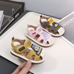 2026夏季新款0-1岁女童鞋叫叫鞋凉鞋软底婴儿学步鞋男宝宝鞋5353