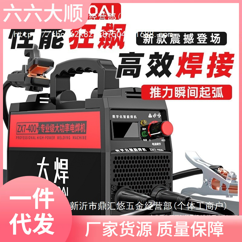 【】大焊电焊机家用便携400 单相电220v手提式全套多功能