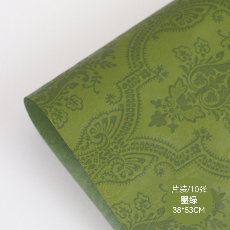 Los siete colores cordier barroco papel de embalaje de flores de papel especial de papel de embalaje de flores materiales de florista