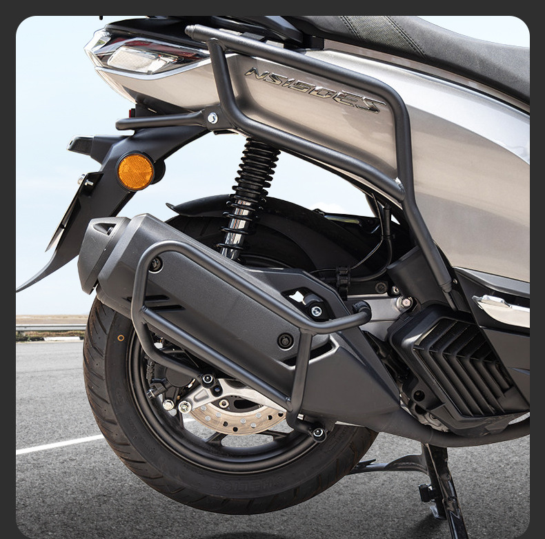 Suitable for Xin Da Zhou Honda Ns150Es Bumper Exhaust Bar Anti-Fall Bar Front and Rear Bar Scooter Modification Accessories