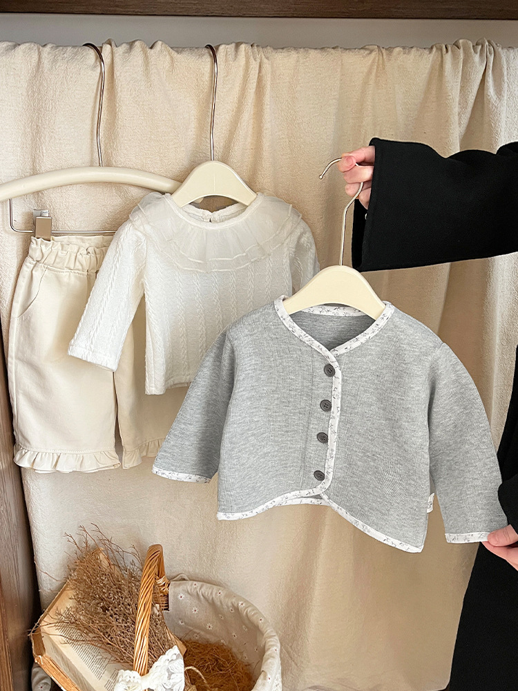 Children's autumn cardigan