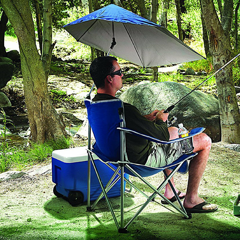 Outdoor casual folding shading chair portable fishing beach chair…