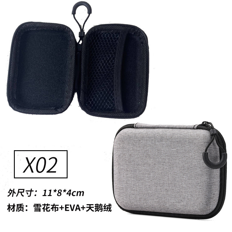 新型高級ハードシェルデジタル収納バッグ防水携帯防振キット保護ケース耐摩耗性計器バッグ|undefined