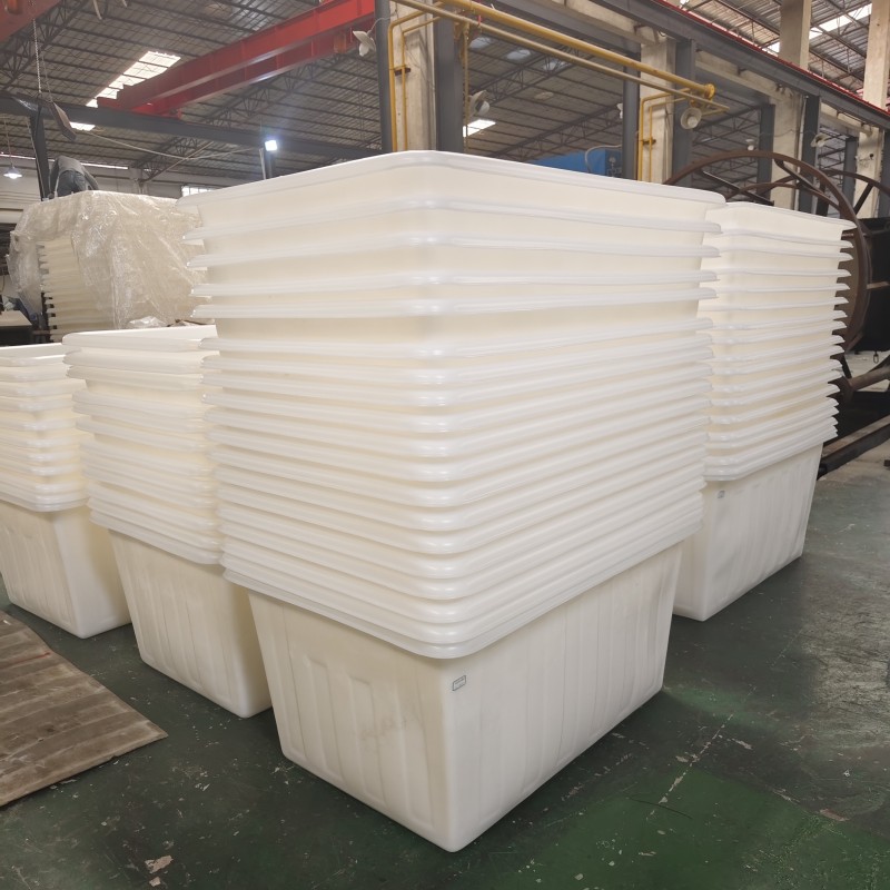 滚塑加工 塑料养鱼养龟箱 海鲜运输水箱 食品级1000L方桶塑胶方箱