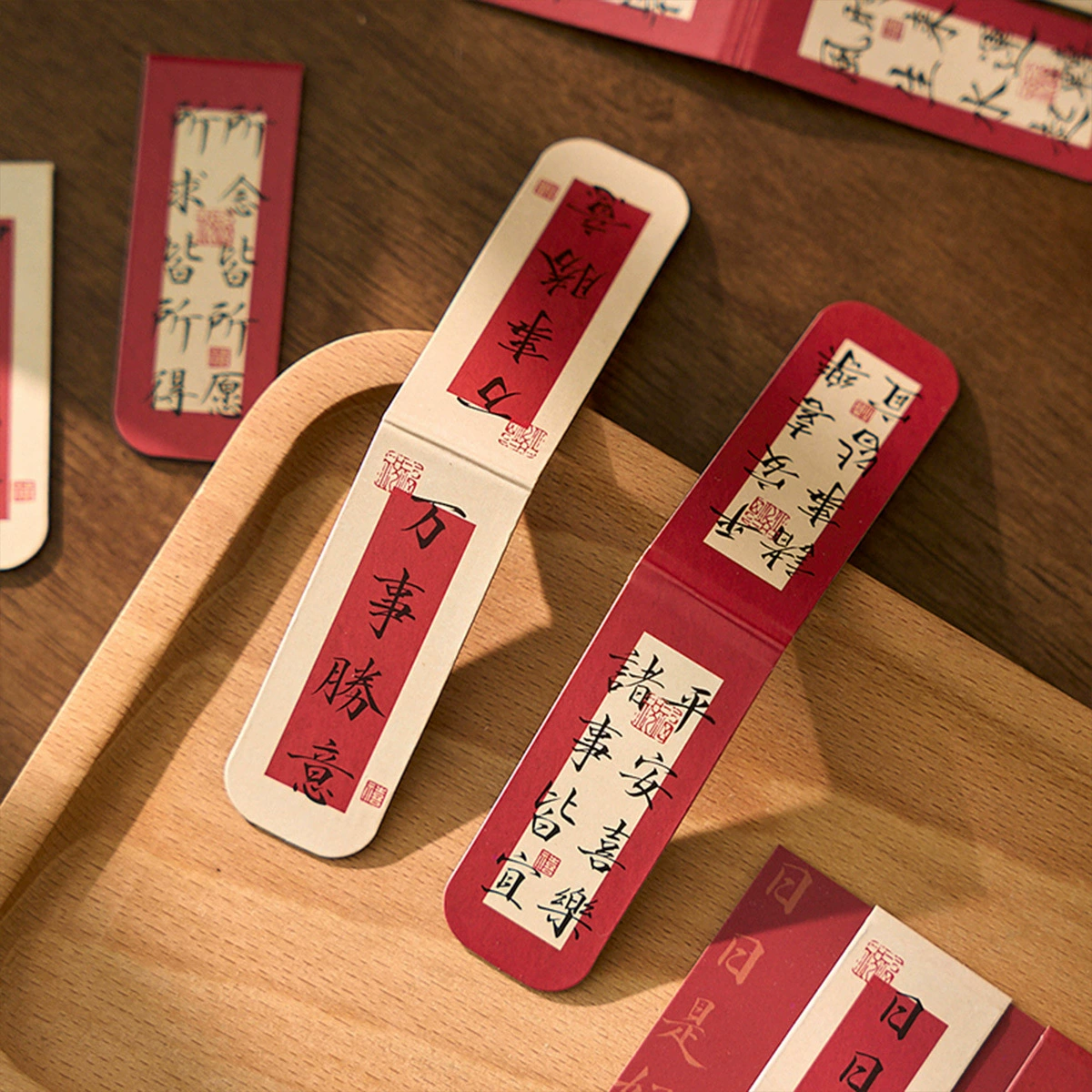 早沫 Magnetic bookmark Earth Good Luck Series Creative Wishes Text Magnetic Paste Magnetic Suffering Student 6 Students