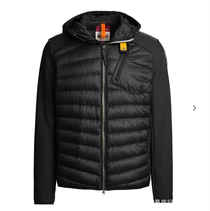 Cross-Border Skydiving Men's Hooded Knit Patchwork down Jacket, Thickened White Duck down Warm Windproof Jacket, Trendy Brand Outerwear Cross-Border Skydiving Men's Hooded Knit Patchwork down Jacket, Thickened White Duck down Warm Windproof Jacket, Trendy Brand Outerwear