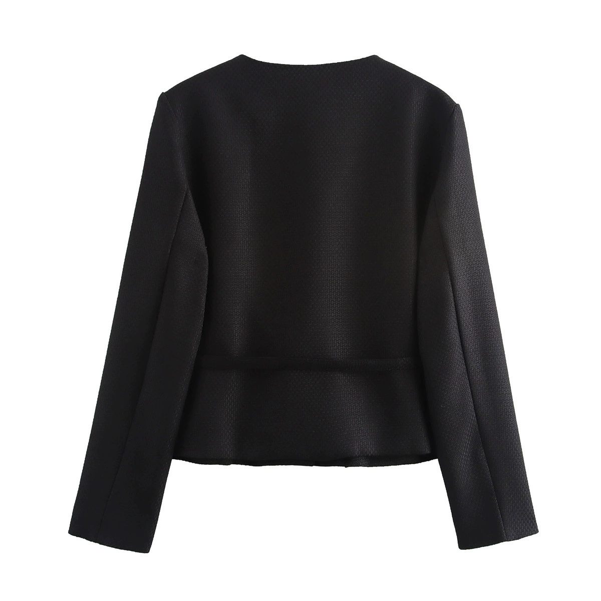 Осенняя куртка для отдыха, европейский стиль, Amazon, оптовая продажа, slim fit, стиль Chanel