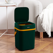 轻奢垃圾桶家用简约客厅现代厨房卧室卫生间按压式大容量带盖
