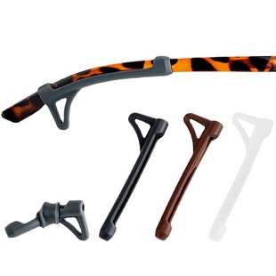 Glasses legs silicone anti-slip sleeve ear hook earrest glasses legs sleeve anti-leg sleeve silicone glasses sleeve hook