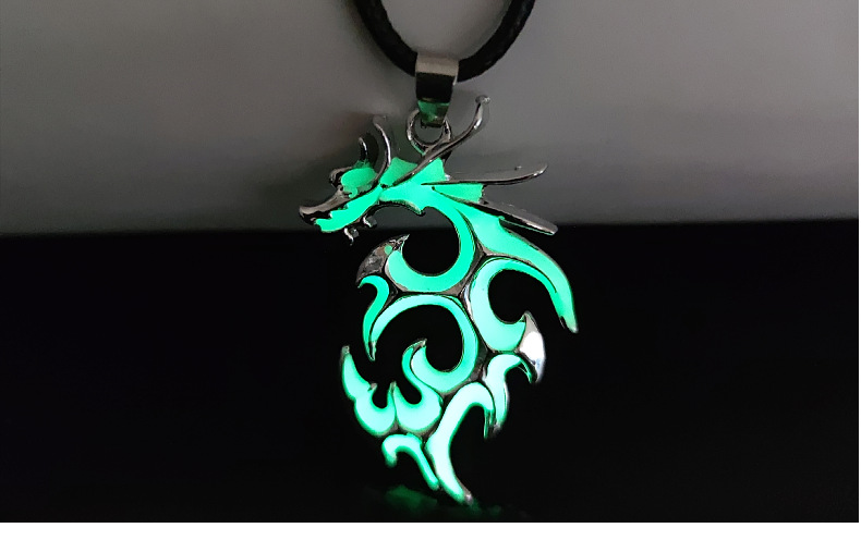 Fashion Dragon Alloy Plating Men's Necklace 1 Piece display picture 2