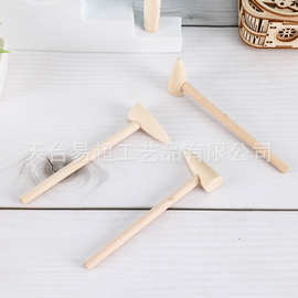 批发创意diy木质小木锤儿童多功能玩具迷你小木锤装饰木质工艺品