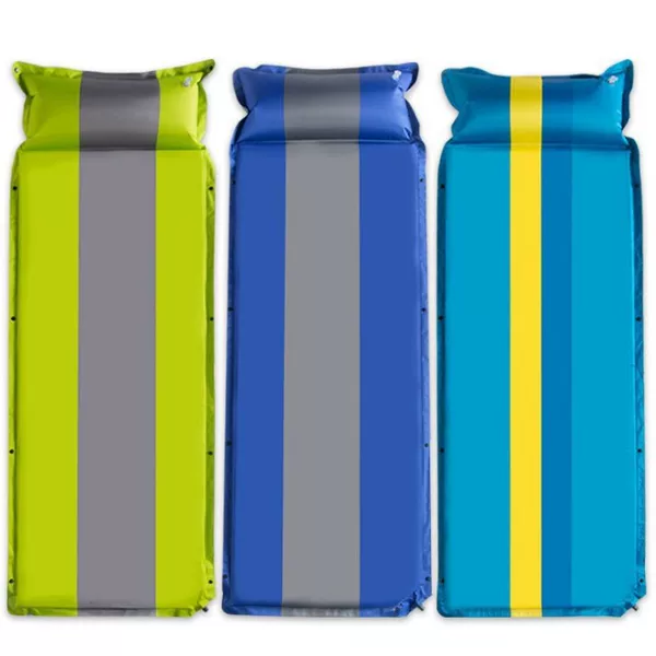 Inflatable Mat for Outdoor Camping, Thickened Self-Inflating Mat, Portable Moisture-Proof Inflatable Picnic Mat from the Source Manufacturer