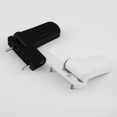 Factory wholesale aluminum profile 3D hinges hydraulic silent cushion three-dimensional American hinges airplane cigarette pipe 3D hinge