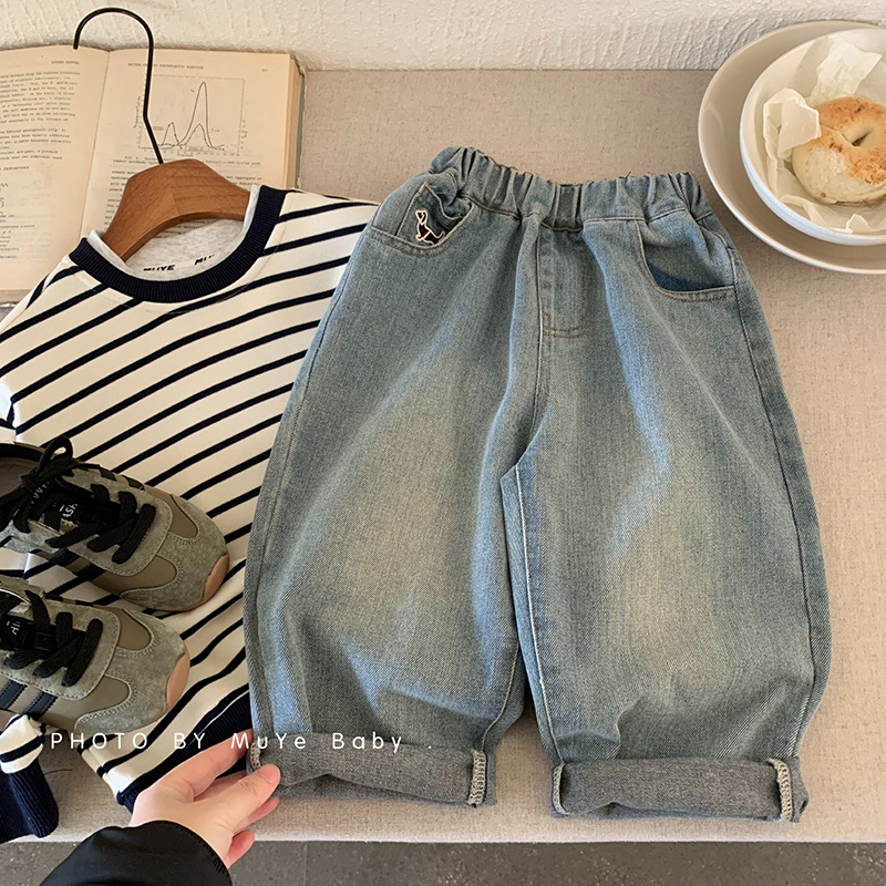 Children's spring jeans