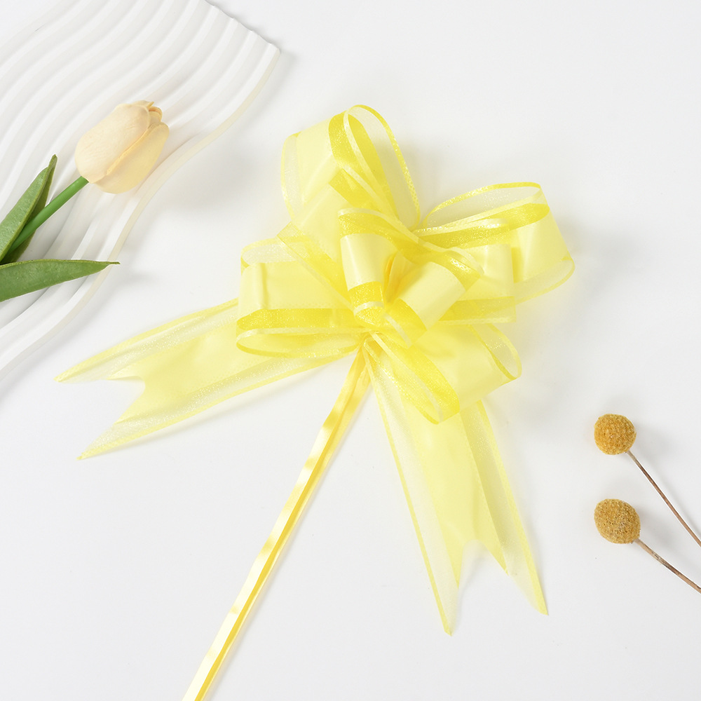 Transfronterizo Amazon 50 colorante de nieve de color de flores de regalo de Navidad embalaje decoración de arco de dibujo de flores