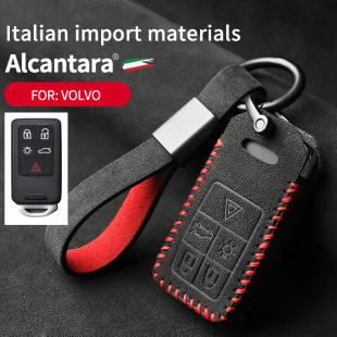Pouzdro na klíče od auta Alcantara semišové pouzdro na klíče držák na klíče 30 Car Key Case Alcantara suede key case key holder 29
