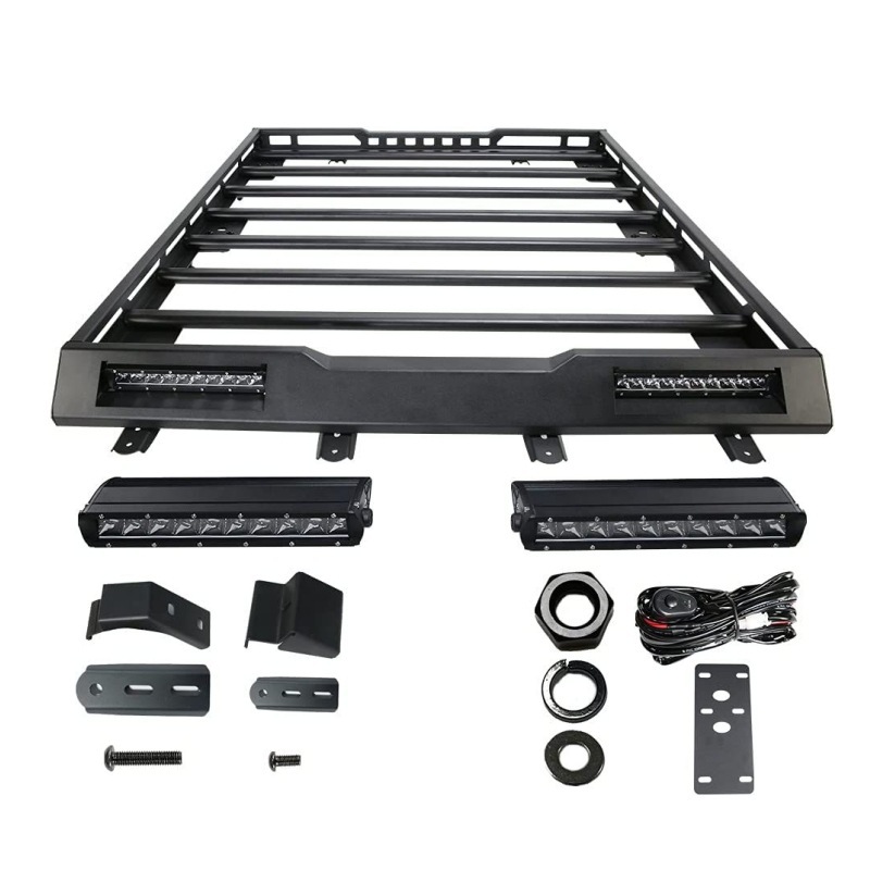 Suitable for Suzuki Jimny Jb23 Jb43 1998-2018 Aluminum Roof Rack with Light