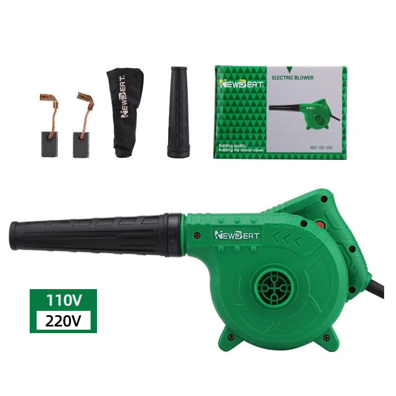 Cross-border hot-selling blow-suction dual-purpose dust removal blower small handheld industrial electric hair dryer