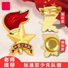 中国少先队员队徽小学生通用锌合金标准型胸章磁扣党徽共青团团徽|ms