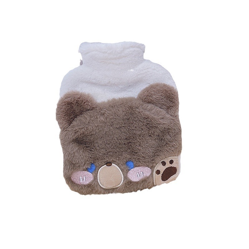 夢禾アニメ動物充水湯たんぽ厚いpvc内胆学生秋冬かわいい保温湯たんぽ卸売り|undefined