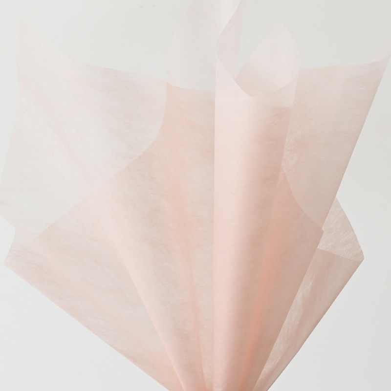 Papel de embalaje de ramo al por mayor floristería arte floral material de papel de embalaje de flores papel de algodón coreano rollo de algodón de leche extraída