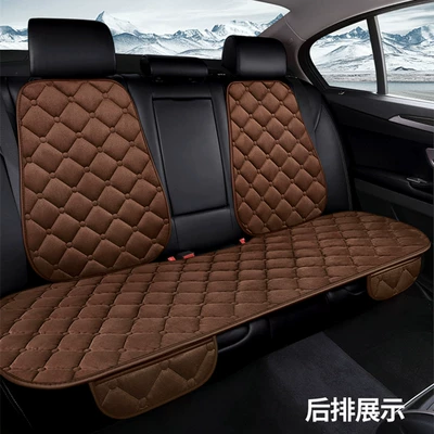 Seat cushion, seat cover – with Back Row - diamond-velvet-coffee-color-1-set-with-back-row