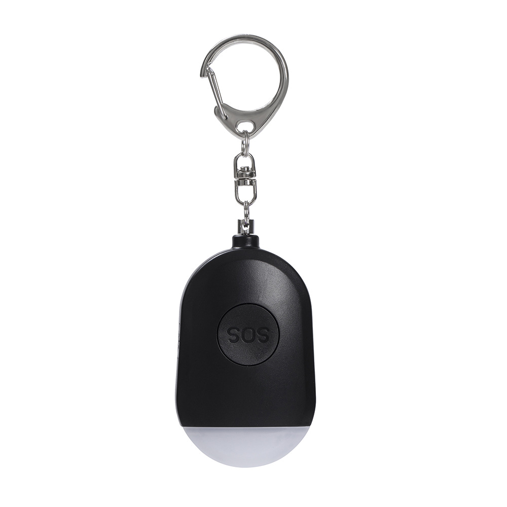Alarma Personal de Emergencia de Alto Decibelio con Luz LED para Mujeres y Niños