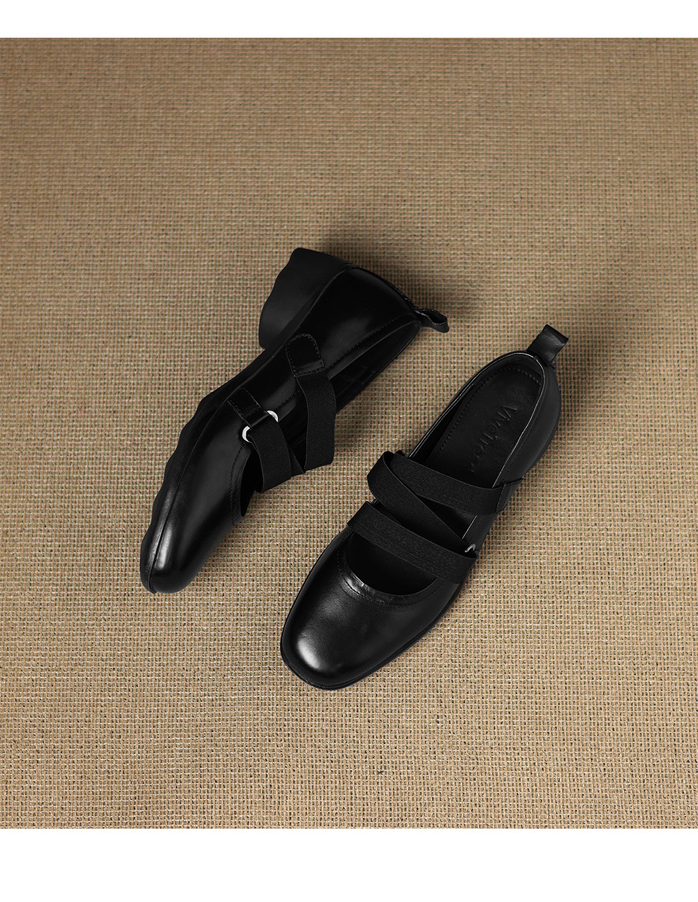 Giày Mary Jane nữ quai ngang gót xuồng 4 cm, phong cách ballet retro — đen chi tiết 19