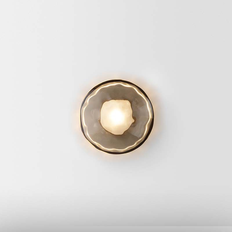 Arte moderno minimalista lámpara de pared pasillo comedor de hotel sala de estar pasillo dormitorio diseñador decoración lámpara de cabezal de cama