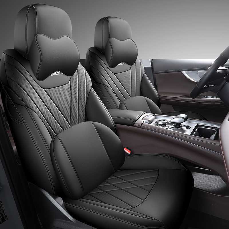 Modelə uyğun (Original) oturacaq örtükləri: Chery Car Seat Cushion - mysterious-black-memory-foam-edition-note-car-model-year-5-seater