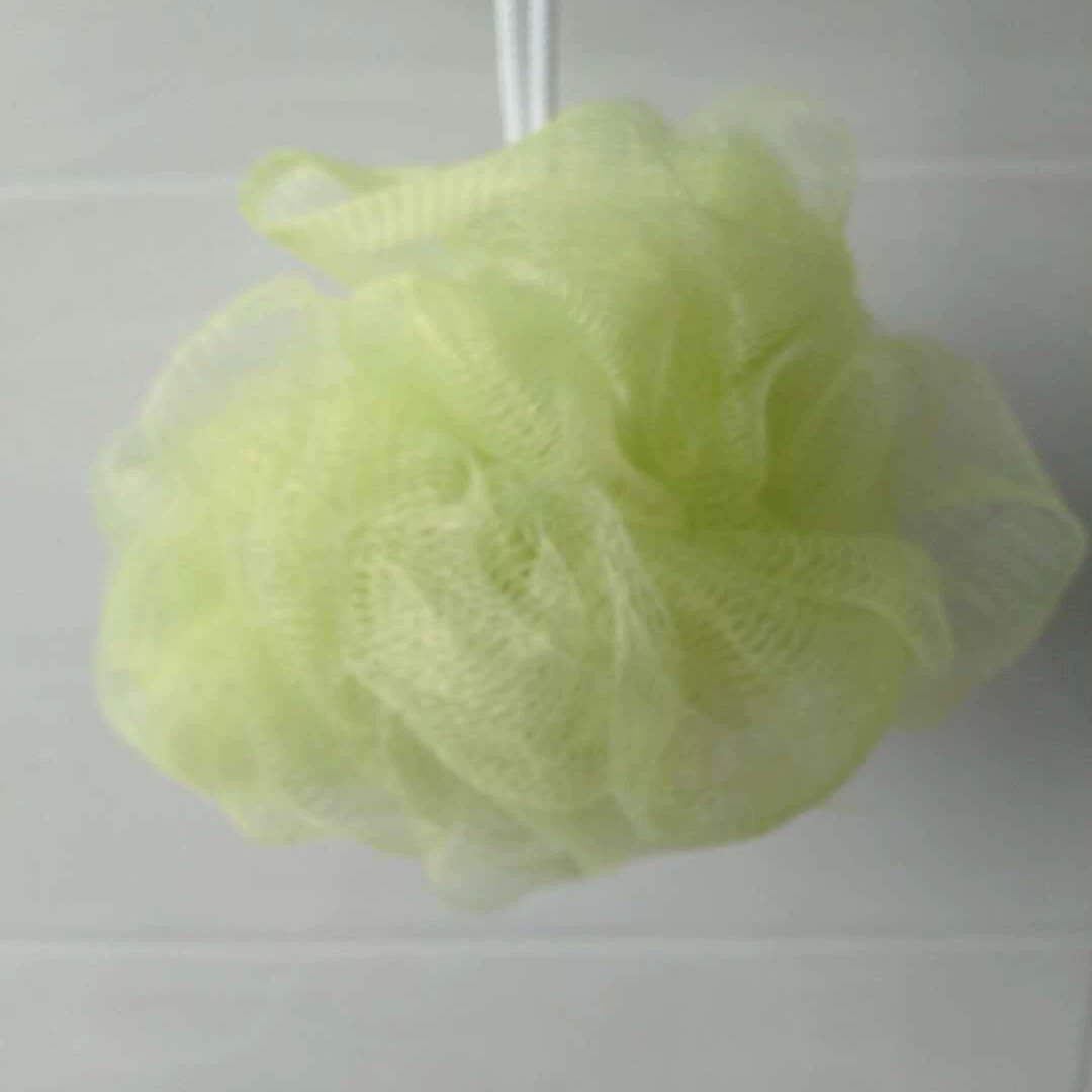 Мочалка-пуф (loofah), мягкая сетка для ванны, прочная, в ассортименте цветов, 10–60 г