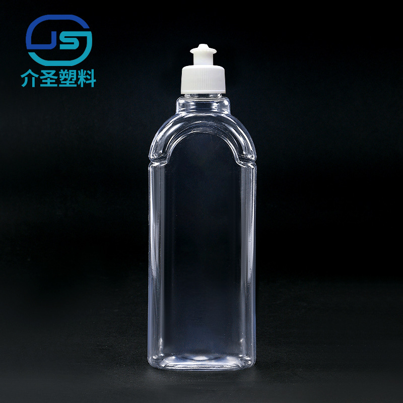 500ml地板清洁剂瓶 pet塑料小白鞋清洗剂瓶 洗洁精瓶厂家批发