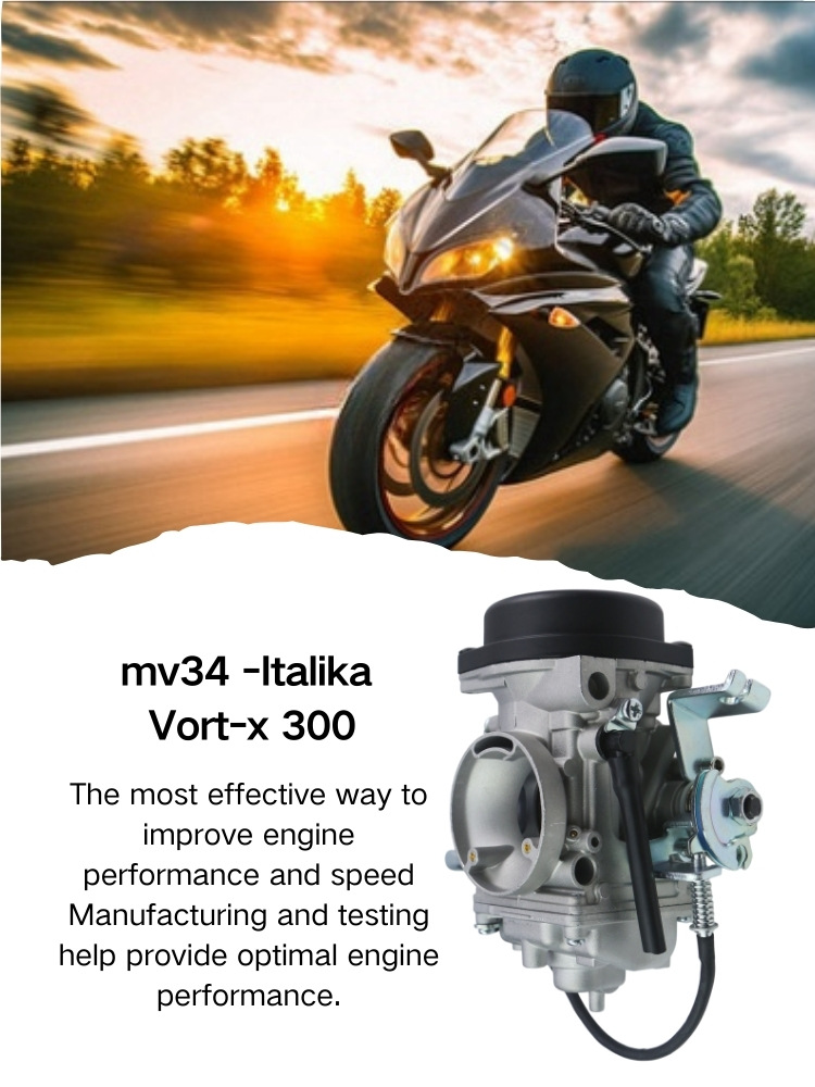 E01010105 Motorcycle Carburetor Suitable for Vort-X300R Vort-X 300 Mv34 Mexico