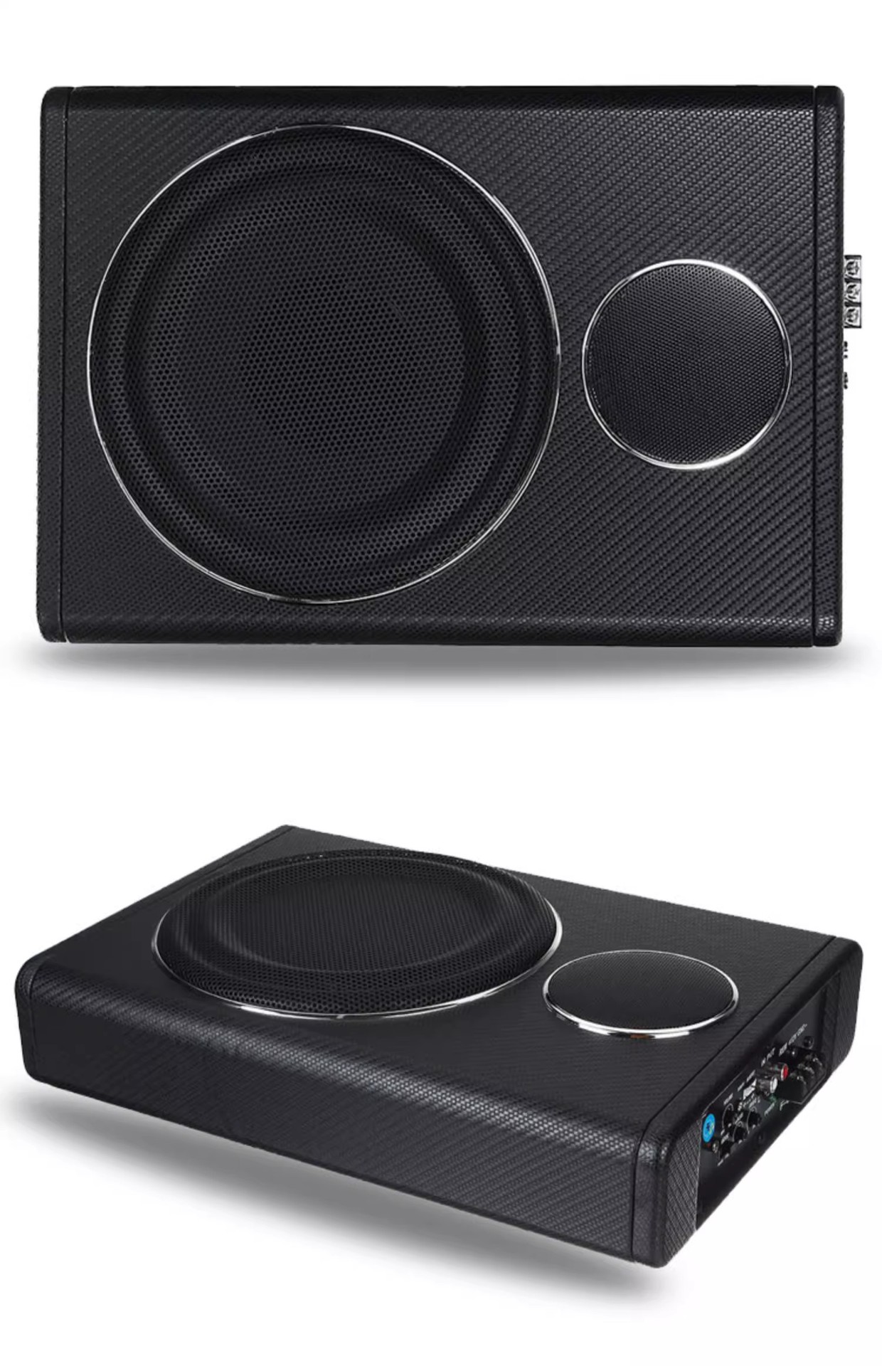 Wholesale car audio modified ultra-thin seat subwoofer with Bluetooth 12v Fever active heavy subwoofer