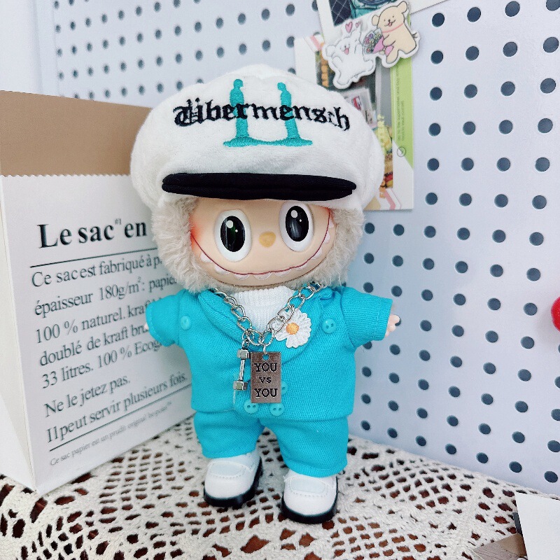 GD 同じスタイル クォンジロン ラブブ ラブブ ベビー服セット 第一世代、第二世代、第三世代 ペンダント ぬいぐるみ 人形服|undefined