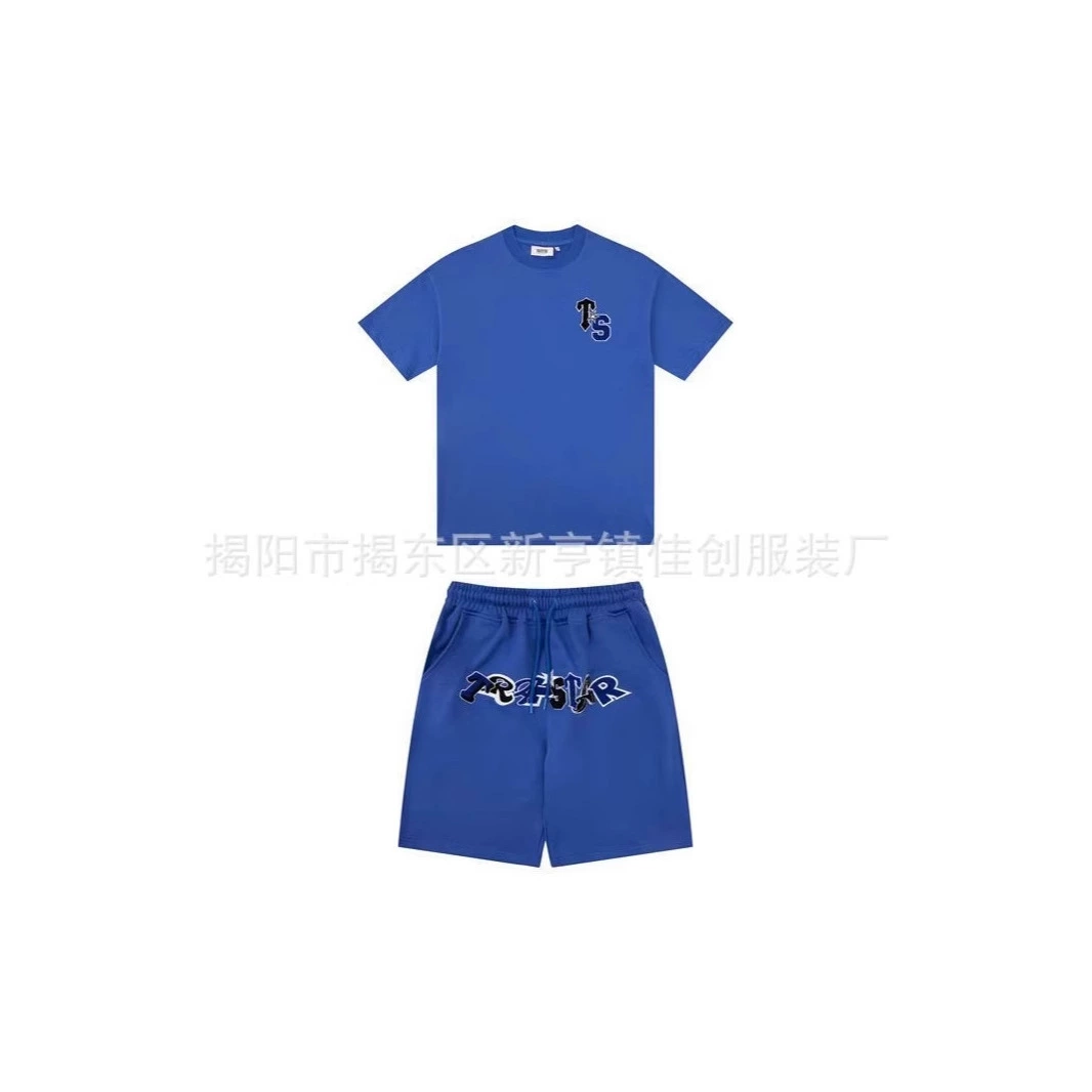 Модный новый американский стиль с буквенным принтом, стираная рубашка с длинными рукавами, свободные брюки, универсальный комплект толстовок в японском стиле