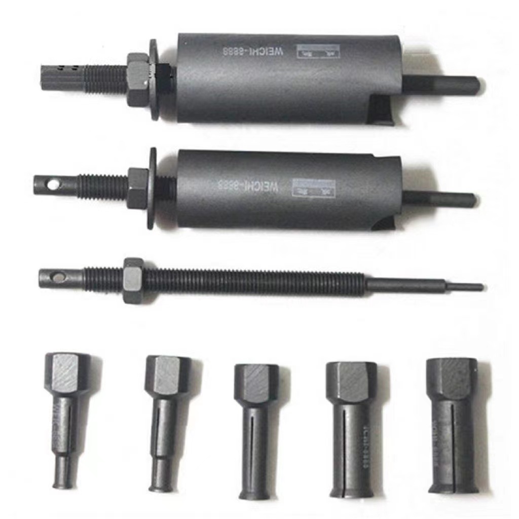 Caja de la motocicleta herramienta de rodamiento removedor de rodamientos reparación de la motocicleta de ocho piezas