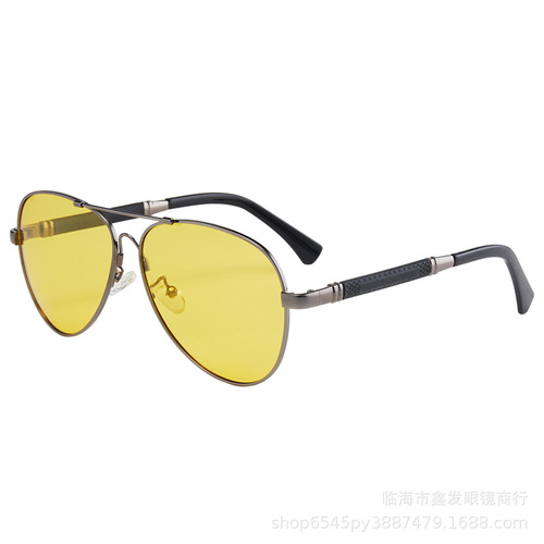 Wholesale of the same high-end slimming and anti-UV memory frame sunglasses for fishing and driving as popular internet celebrities