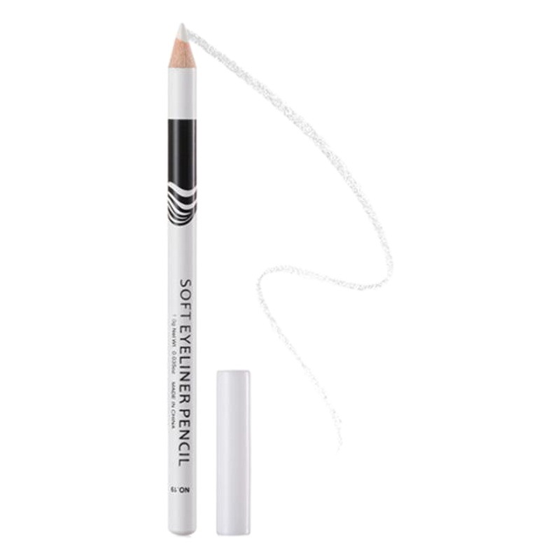 Menow/Meno 12 PCs/box P112 lying silkworm bright white high-gloss waterproof eyeliner 1 box of 12