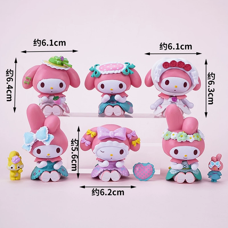 Xiaohongshu is the same cute Kuromi cake decorative ornament net red girl girl birthday party dressing plug -in