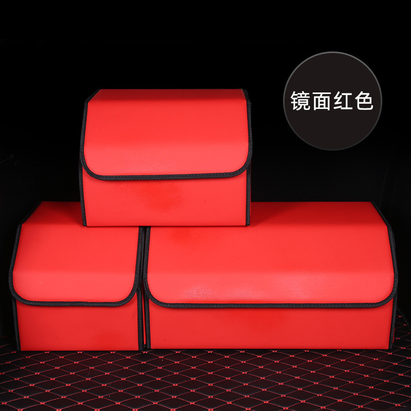 Car trunk storage box car storage and finishing box car multifunctional folding storage box