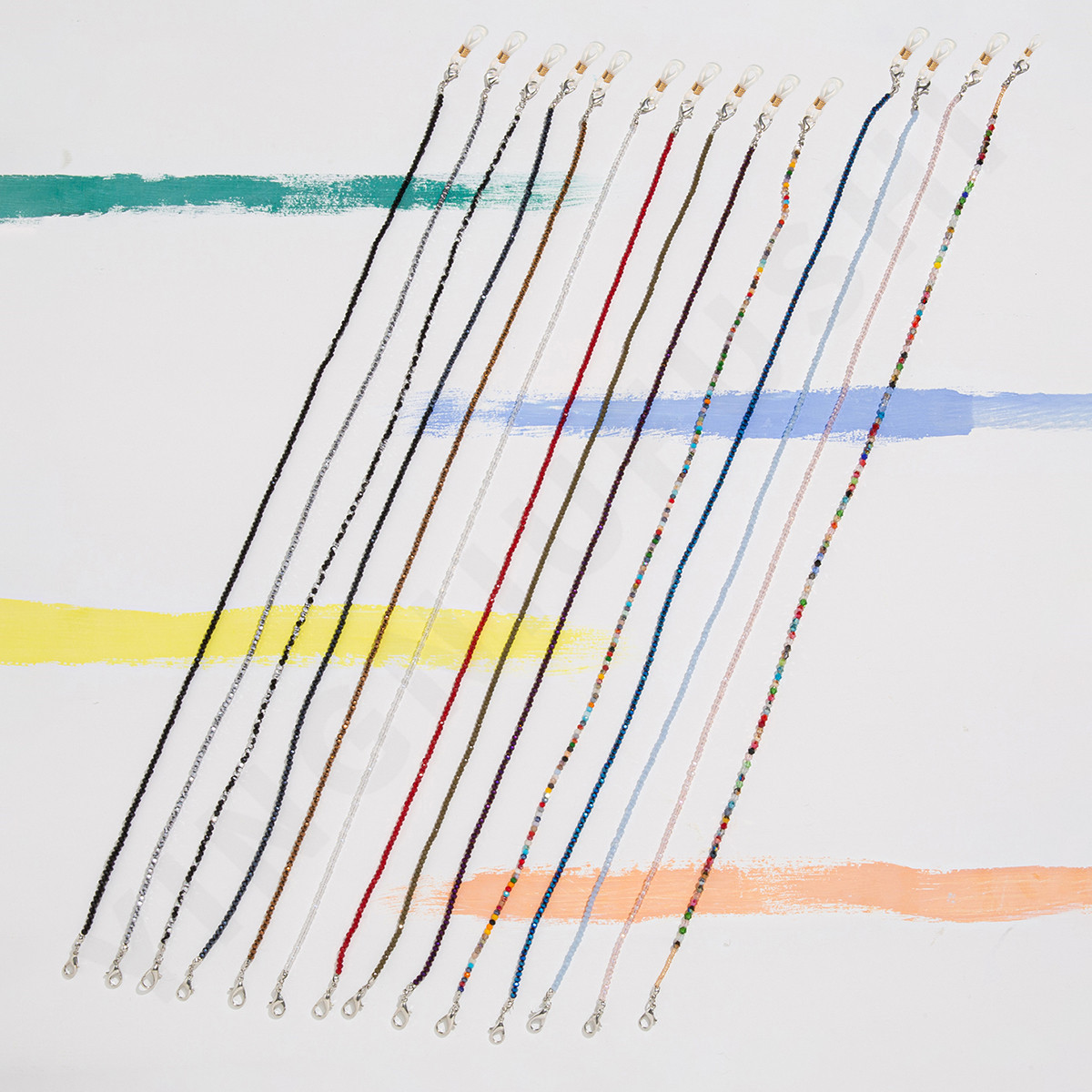 Crystal Pendant Eyeglass Strap for Women, Dual-Use Anti-Loss Chain Cord Manufacturer Wholesale, European and American Cross-Border